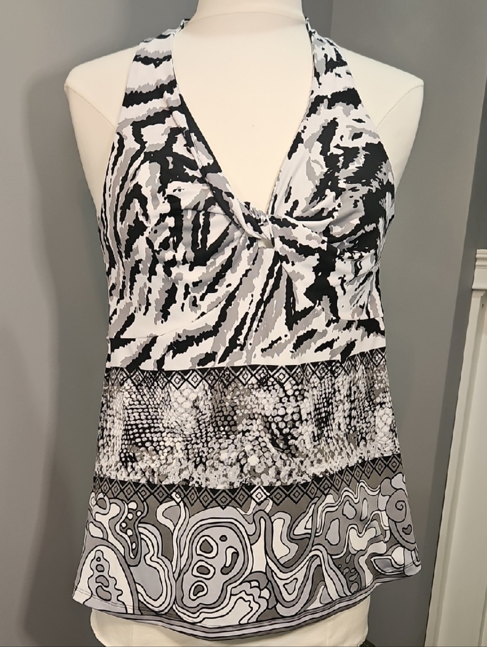 Violet & Claire Multi-print Top